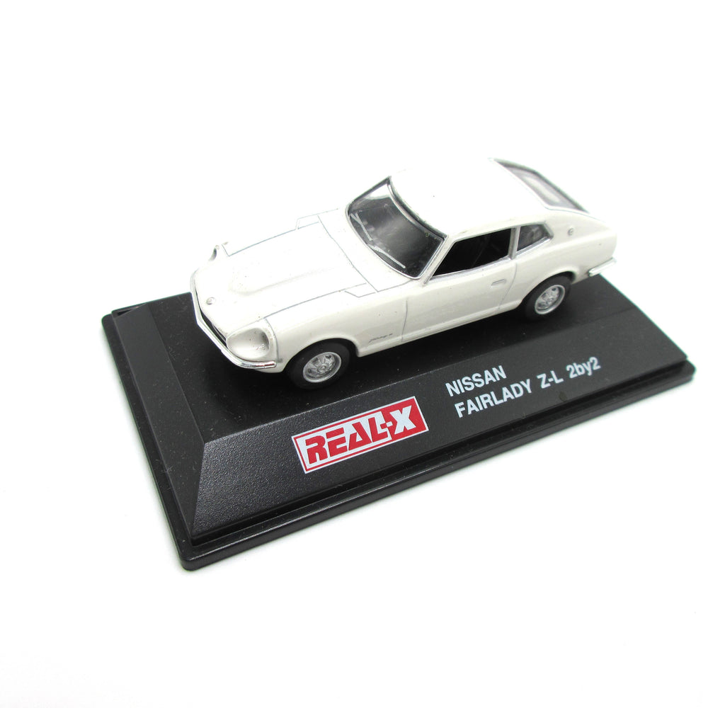 Real X 1/72 Nissan Fairlady Z-L  2 by 2 Die Cast White With Base No Box