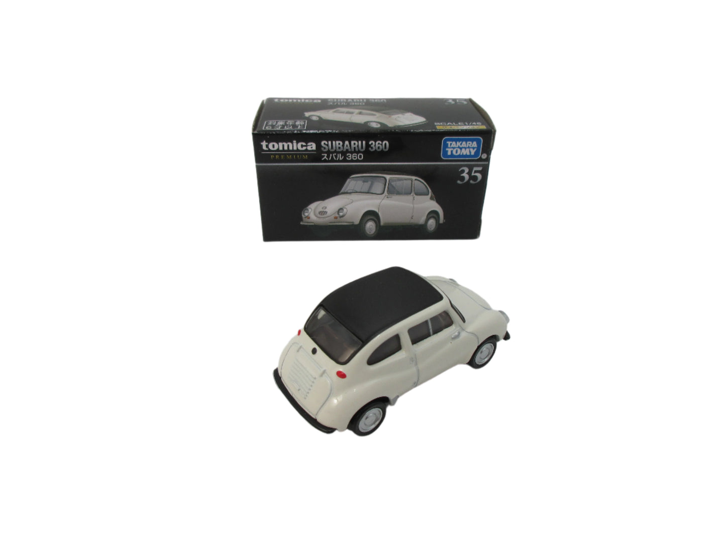 Subaru 360 Sedan  Tomica Premium 1/48 White