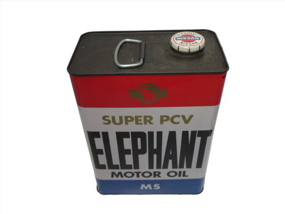 Vintage JDM Super PCV Elephant Motor Oil MS from 1970's