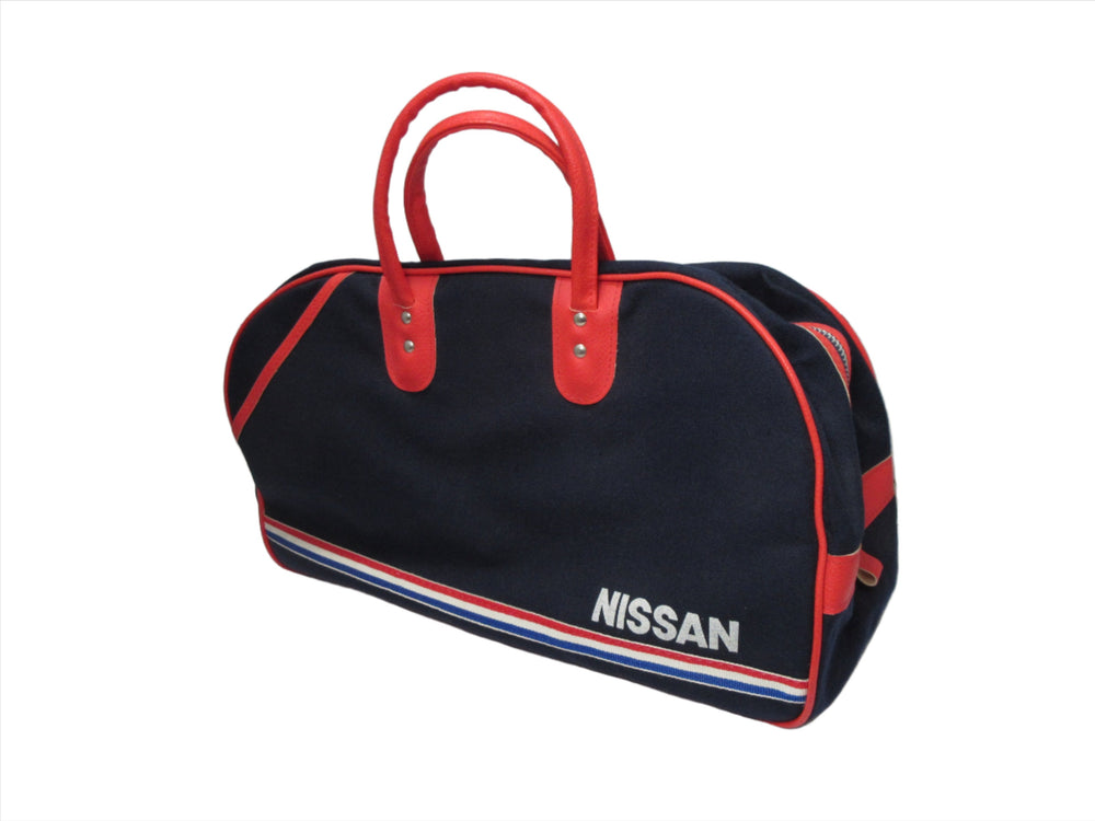 Vintage Nissan Duffel Bag From 1970's Genuine Nissan Accessary NOS