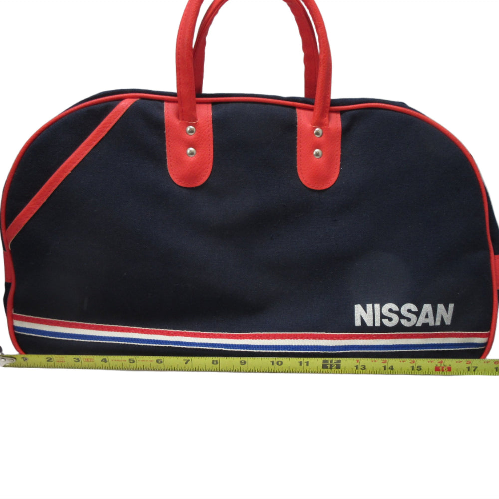 
                      
                        Vintage Nissan Duffel Bag From 1970's Genuine Nissan Accessary NOS
                      
                    