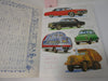 Vintage Japanese Car & Truck Book for Kids NOS for Display