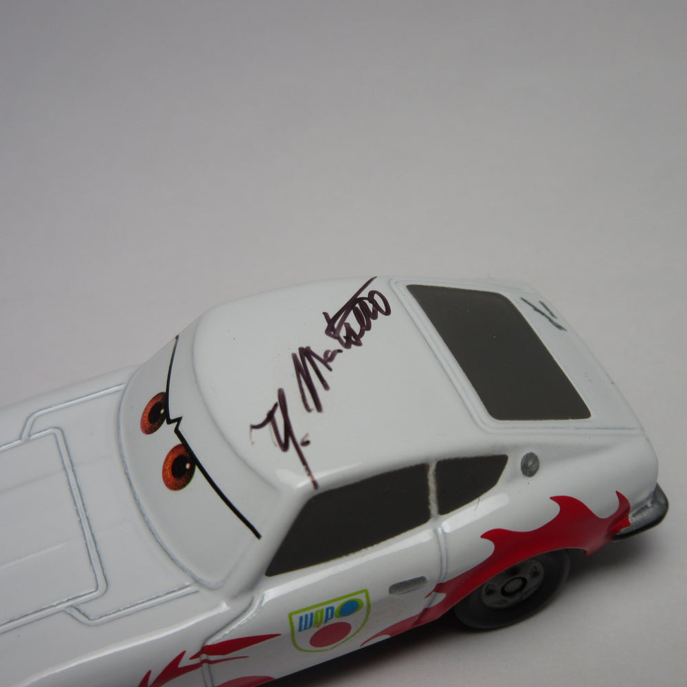 Tomica Mach Matsuo with Autograph of Yoshihiko Matsuo, 240Z Design Lead