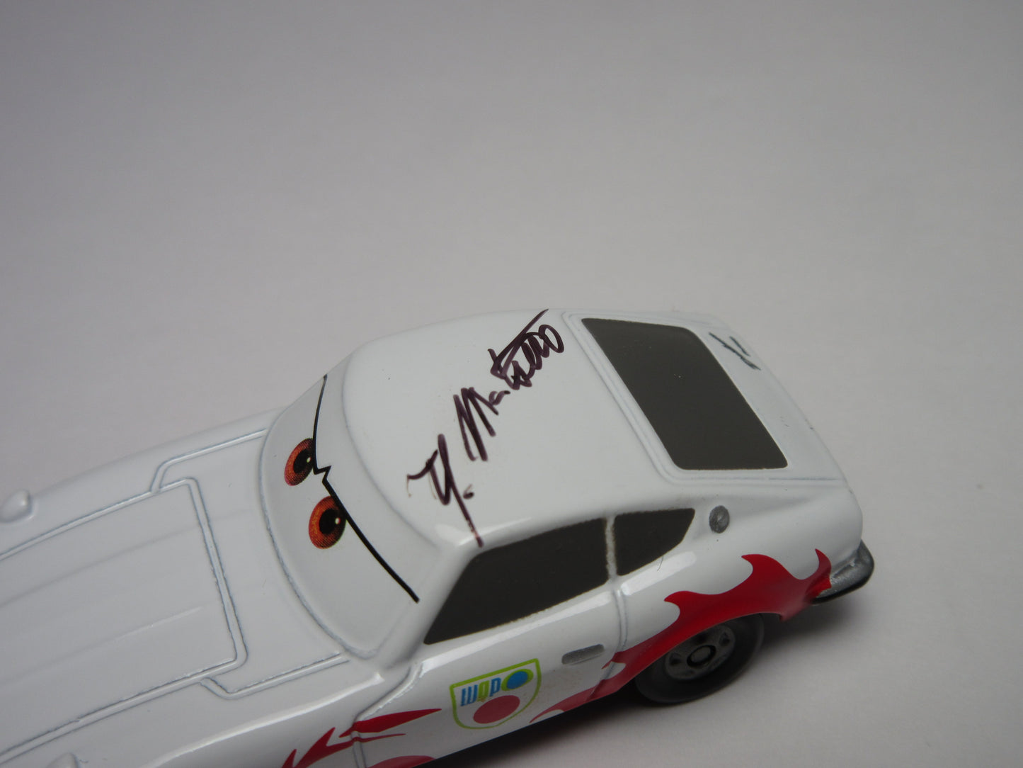 Tomica Mach Matsuo with Autograph of Yoshihiko Matsuo, 240Z Design Lead