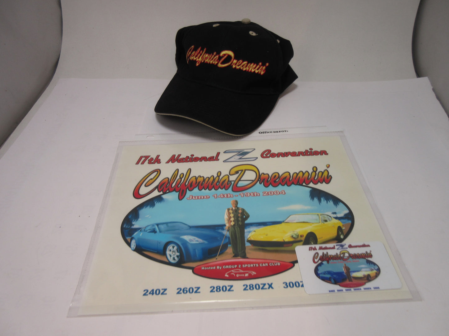 Vintage California Dreamin' Campaign Hat from 1996 Mr.K (Katayama)