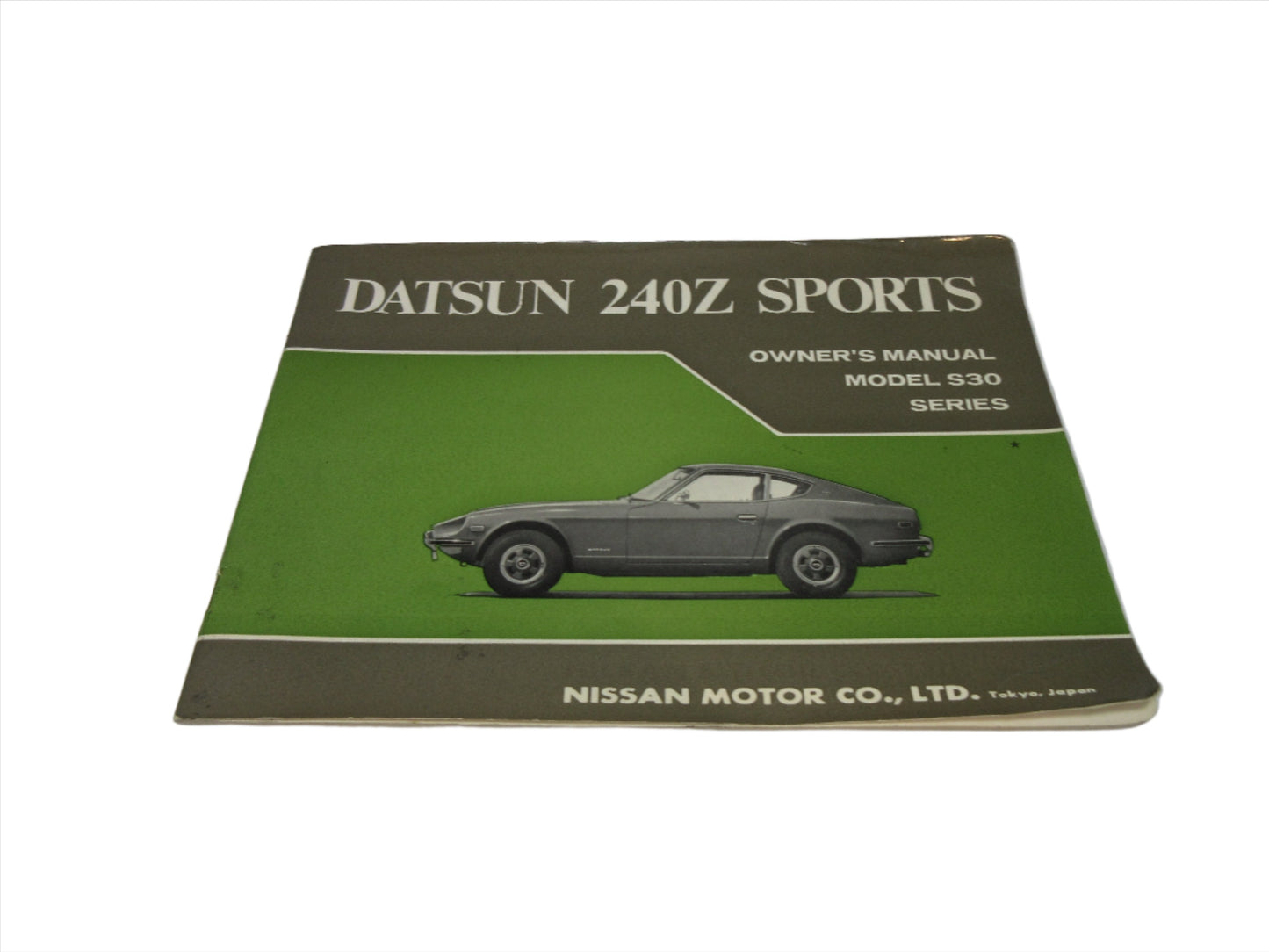 5/1970 Printed Date Datsun 240Z Owner's Manual Used in Excellent Condition