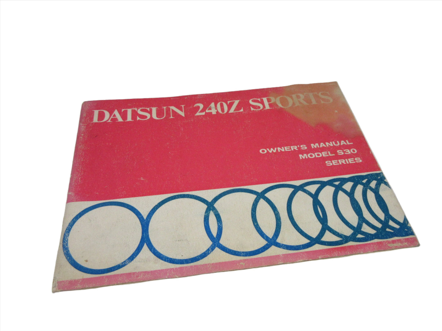 1/1971 Printed Date Datsun 240Z Owner's Manual Used