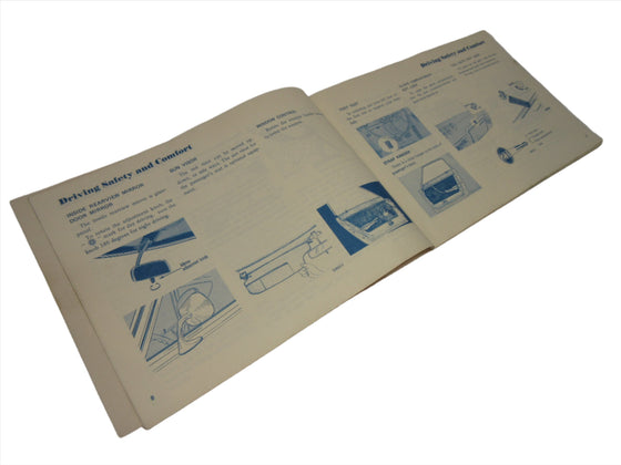 6/1972 Printed Date Datsun 240Z Owner's Manual Used