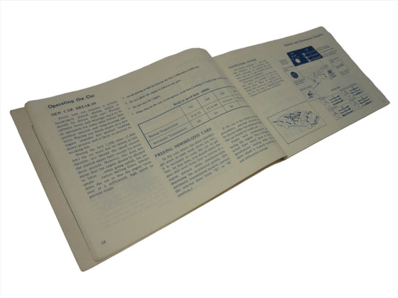 11/1972 Printed Date Datsun 240Z Owner's Manual Used