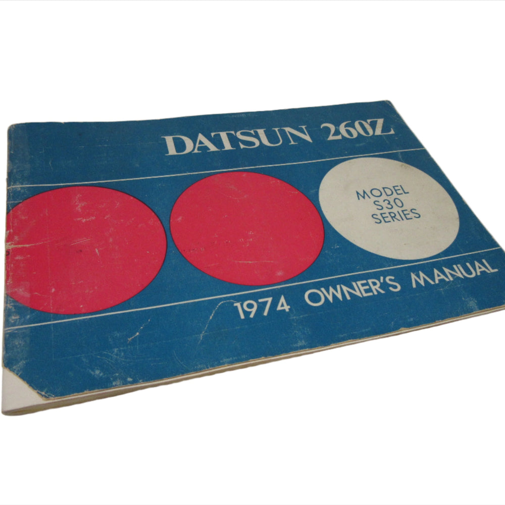 
                      
                        9/1973 Printed Date Datsun 260Z Owner's Manual Used
                      
                    