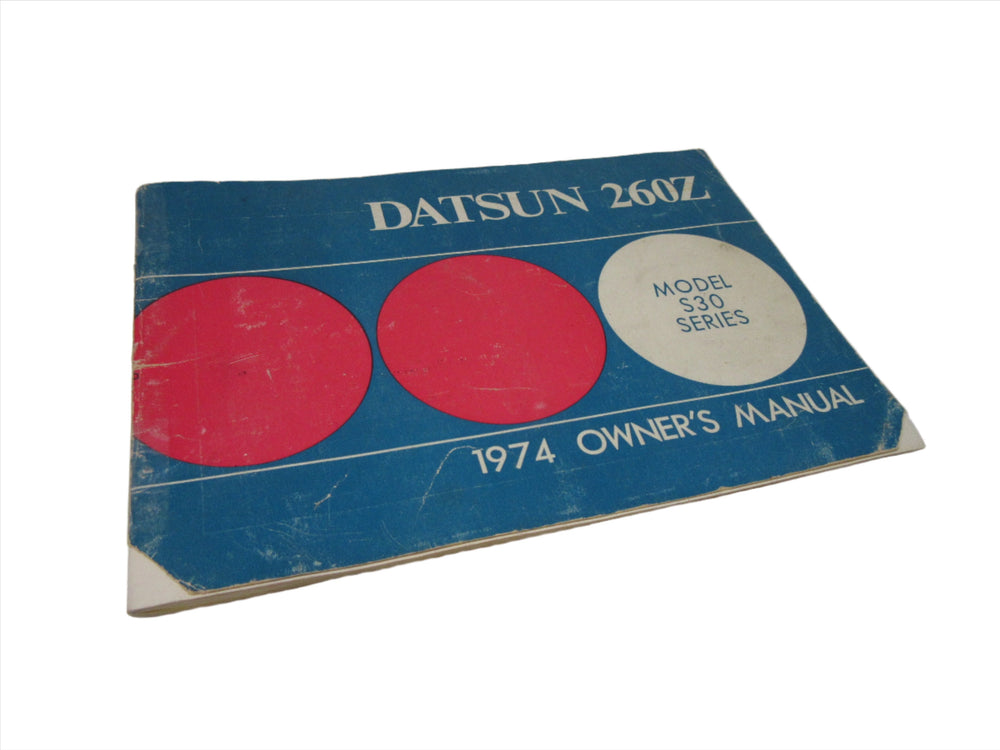 9/1973 Printed Date Datsun 260Z Owner's Manual Used