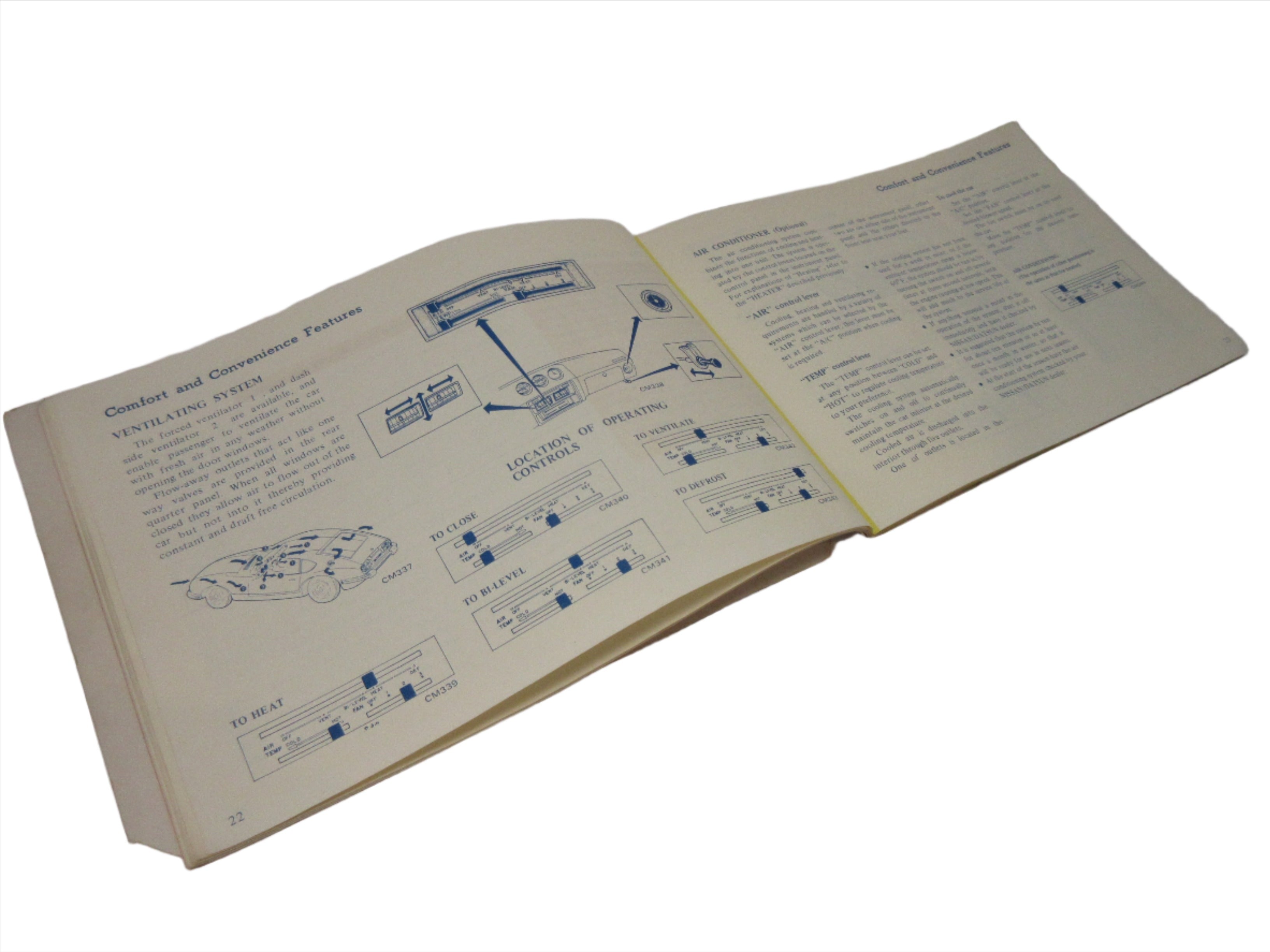 9/1973 Printed Date Datsun 260Z Owner's Manual Used – JDM CAR PARTS