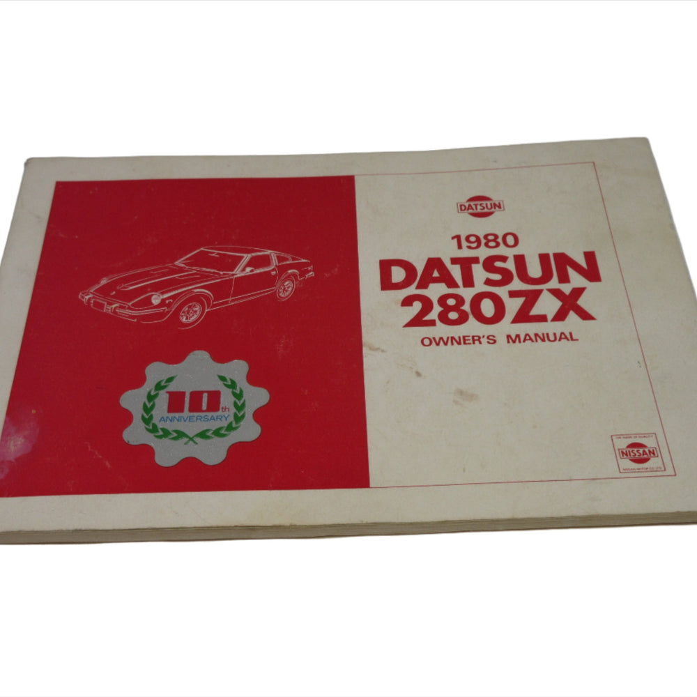 1/1980 Datsun 280ZX 10th Anniversary Owner's Manual Used