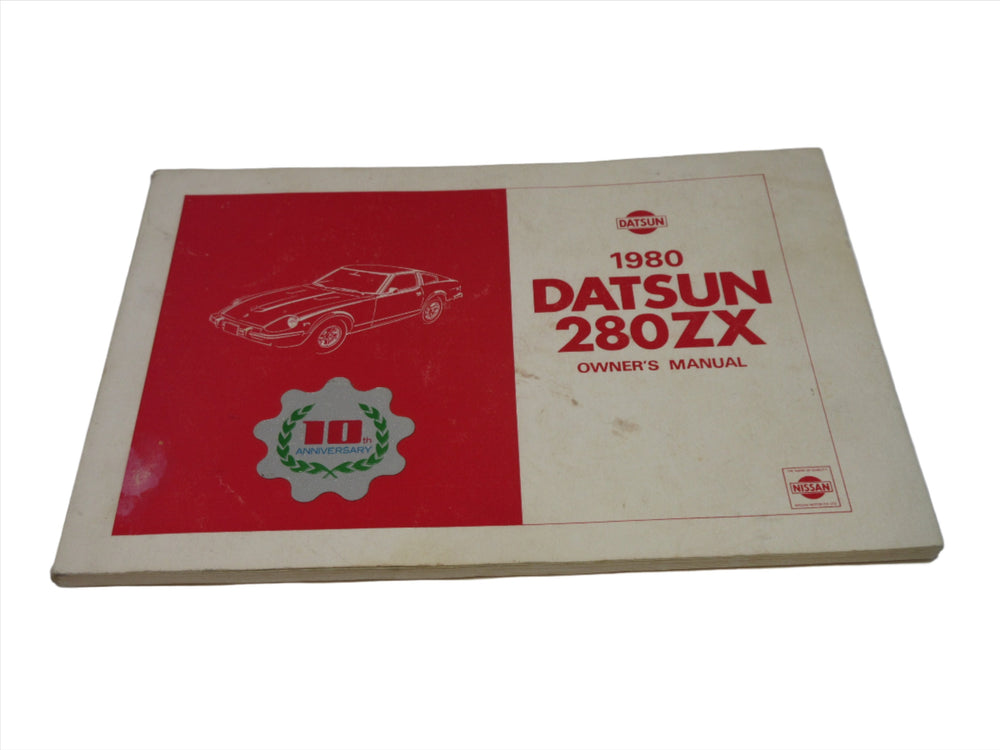 1/1980 Datsun 280ZX 10th Anniversary Owner's Manual Used