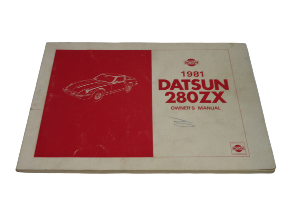 11/1980 1981 Datsun 280ZX Owner's Manual Used