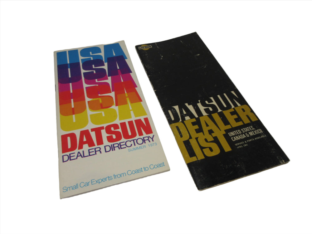 Datsun Dealer List Set