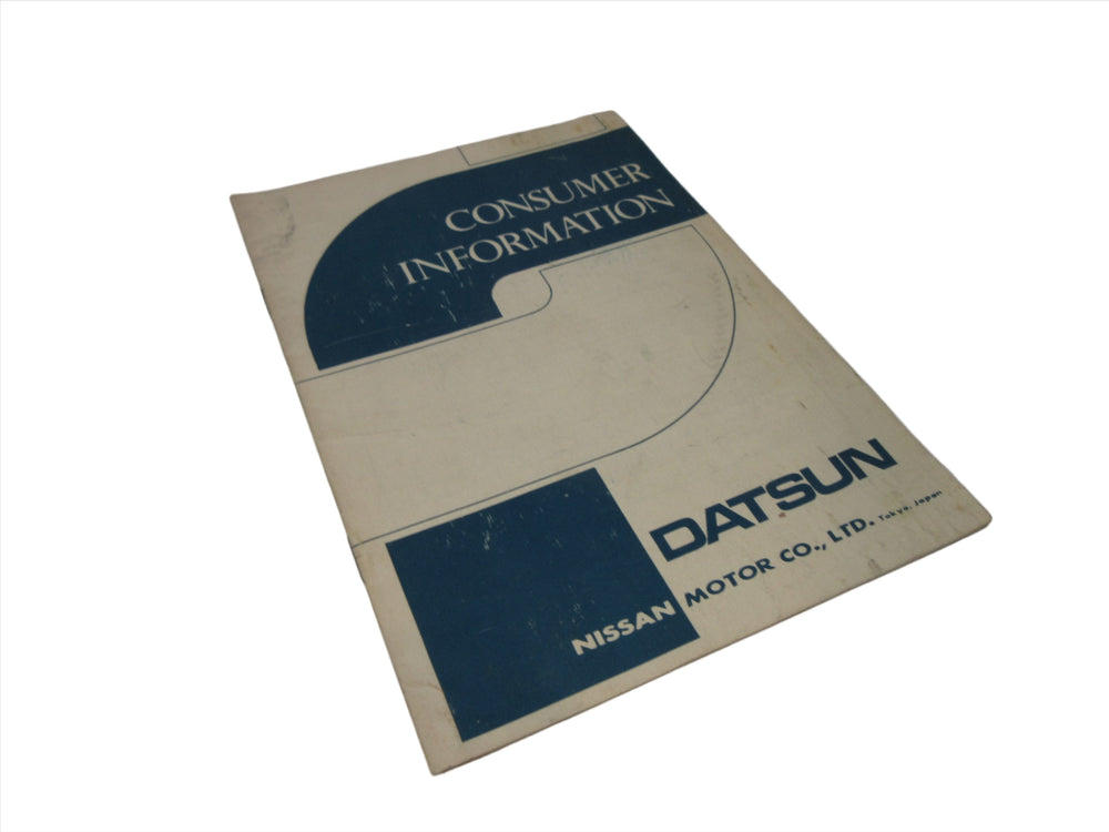 4/1971 Datsun Consumer Information