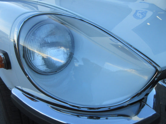 Reproduction Headlight Cover Kit for Datsun 240Z / 260Z / 280Z  BLEM UNIT SALE ONLY 1