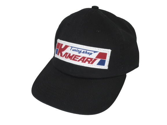 (NEW ARRIVAL) Kameari Vintage Logo Baseball Cap Black Unstructured type JDM CAR PARTS