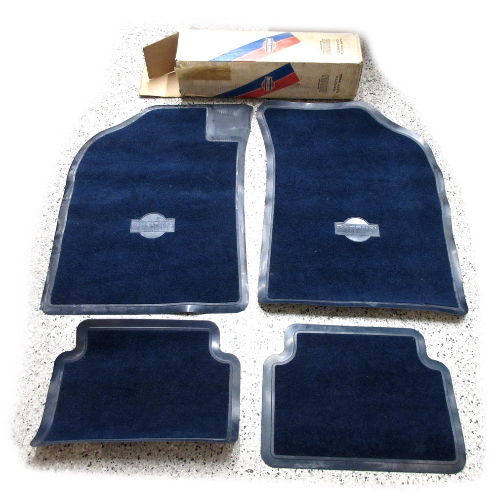 
                      
                        Floor Mat 4 PC Set for Datsun 210 B310 Genuine Nissan NOS
                      
                    