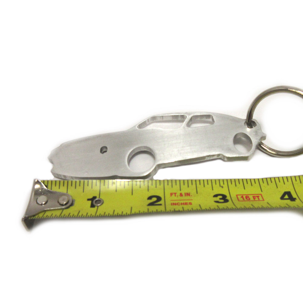 
                      
                        Datsun 240Z Shadow Key Chain Bare Aluminum One-Off Item!
                      
                    