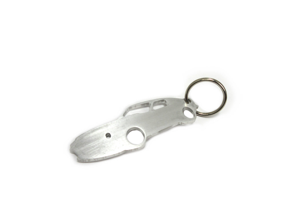 Datsun 240Z Shadow Key Chain Bare Aluminum One-Off Item!