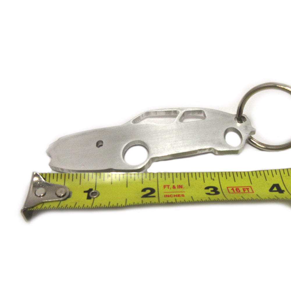 
                      
                        Datsun 240Z Shadow Key Chain Bare Aluminum One-Off Item!
                      
                    