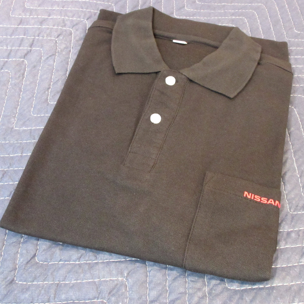 
                      
                        Vintage Nissan Employee Only Polo Shirt Black US M Size (Japanese L) Only 1
                      
                    