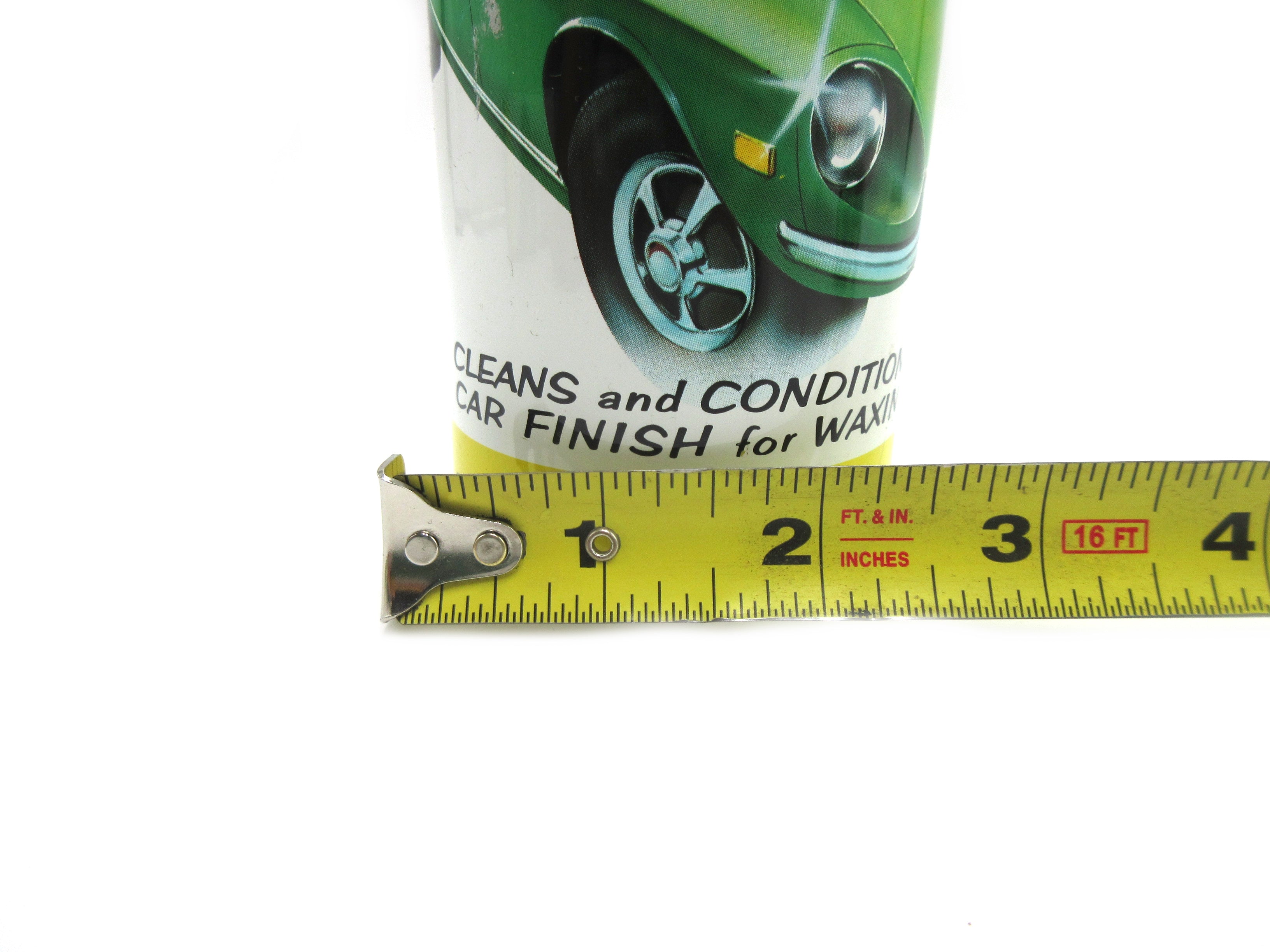 Vintage Turtle Car Cleaner Pre Wax with Datsun 240Z Still have