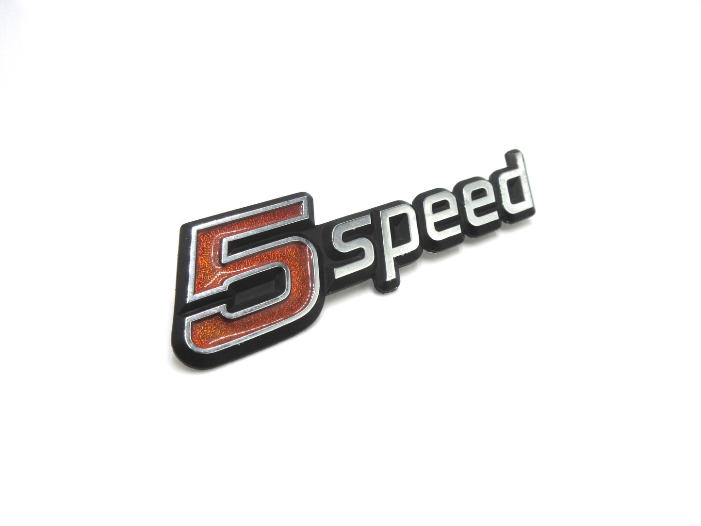 Vintage 5 Speed Emblem NOS