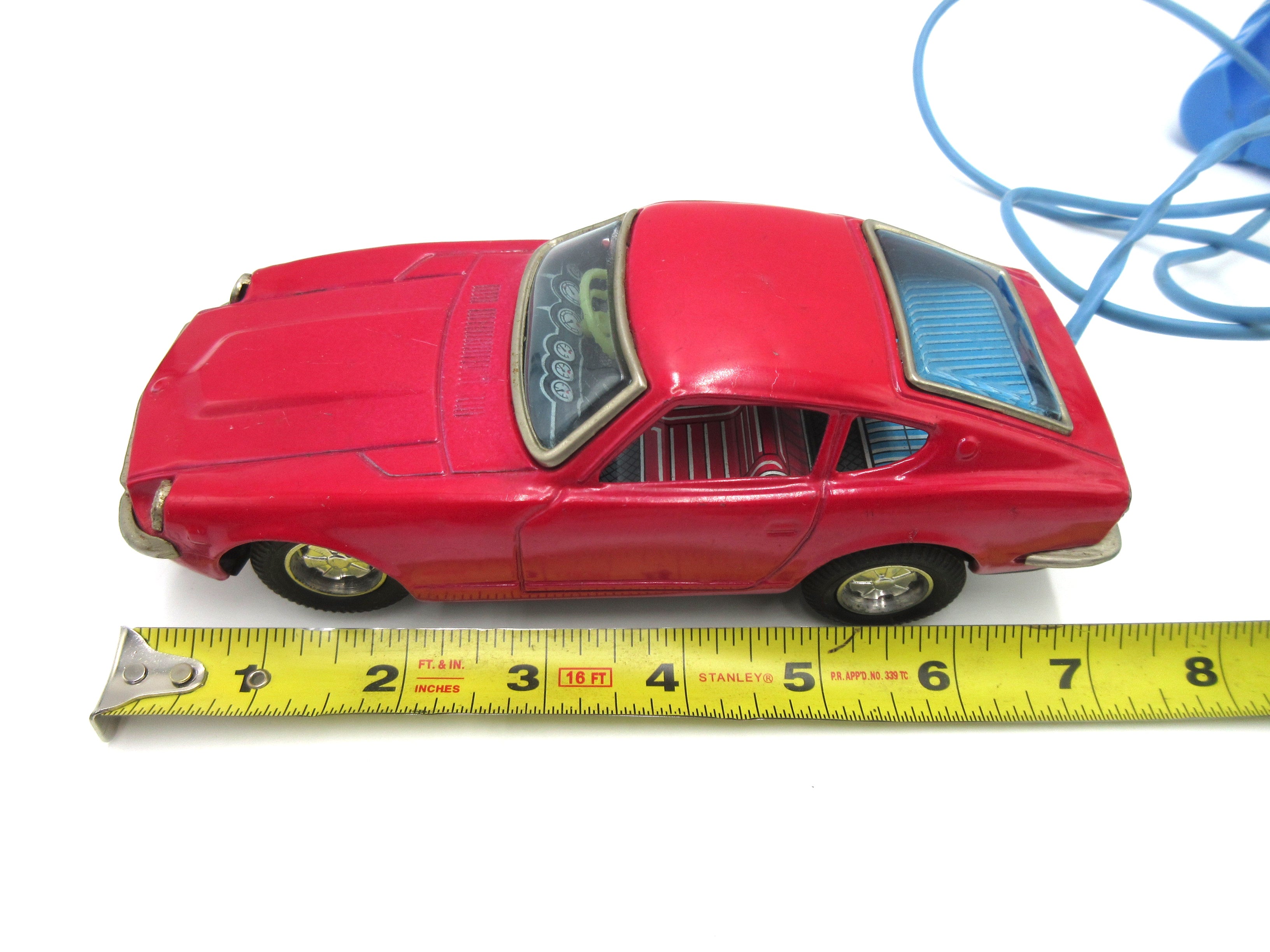Vintage Bandai Remote Controlled Car Fairlady Z432 Tin Toy