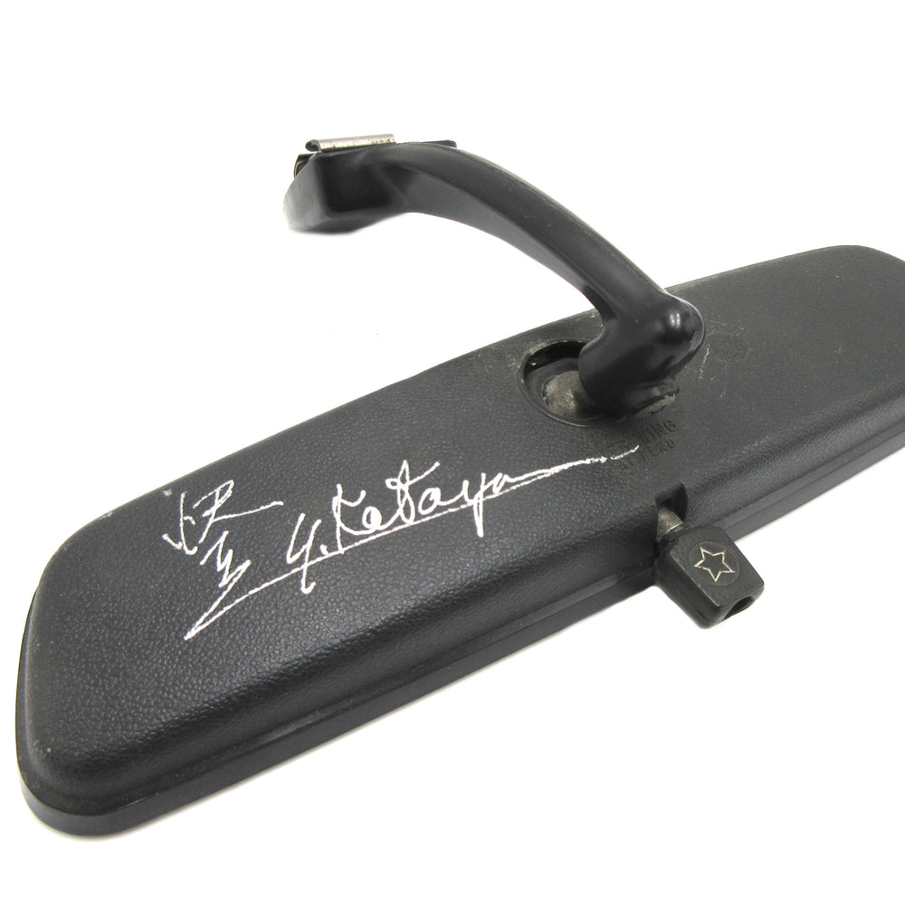 Datsun 240Z 260Z 280Z Rear View Mirror with Arm with Autograph of Mr. K Yutaka Katayama