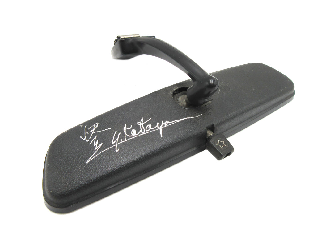 Datsun 240Z 260Z 280Z Rear View Mirror with Arm with Autograph of Mr. K Yutaka Katayama