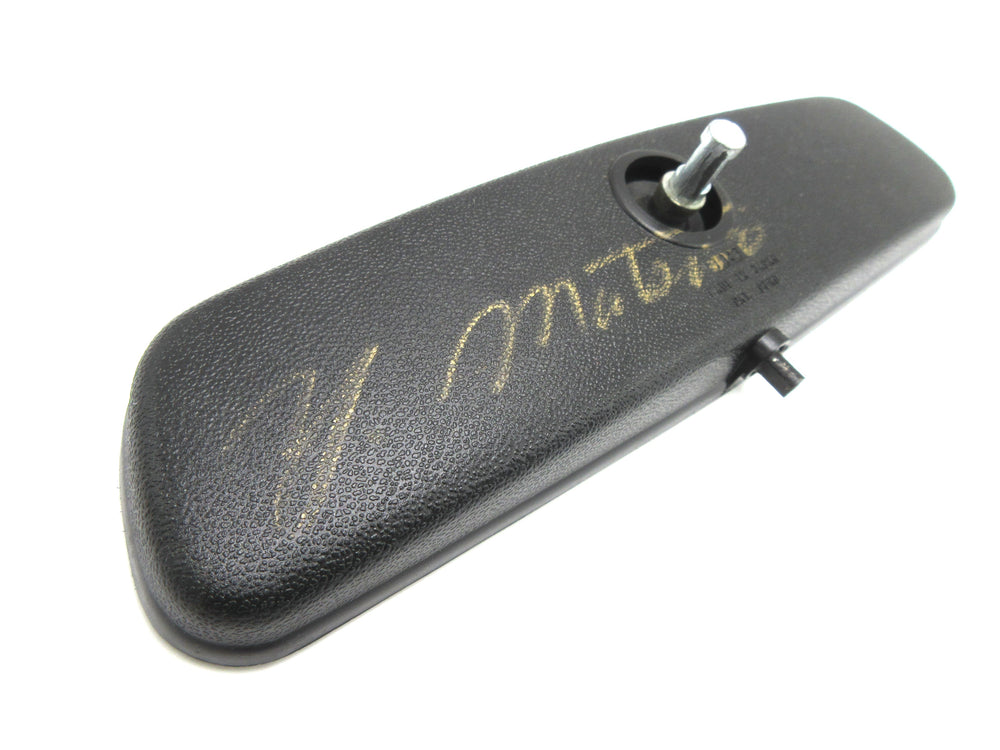 Datsun 240Z 260Z 280Z Rear View Mirror with Autograph of 240Z Design Lead, Yoshihiko Matsuo