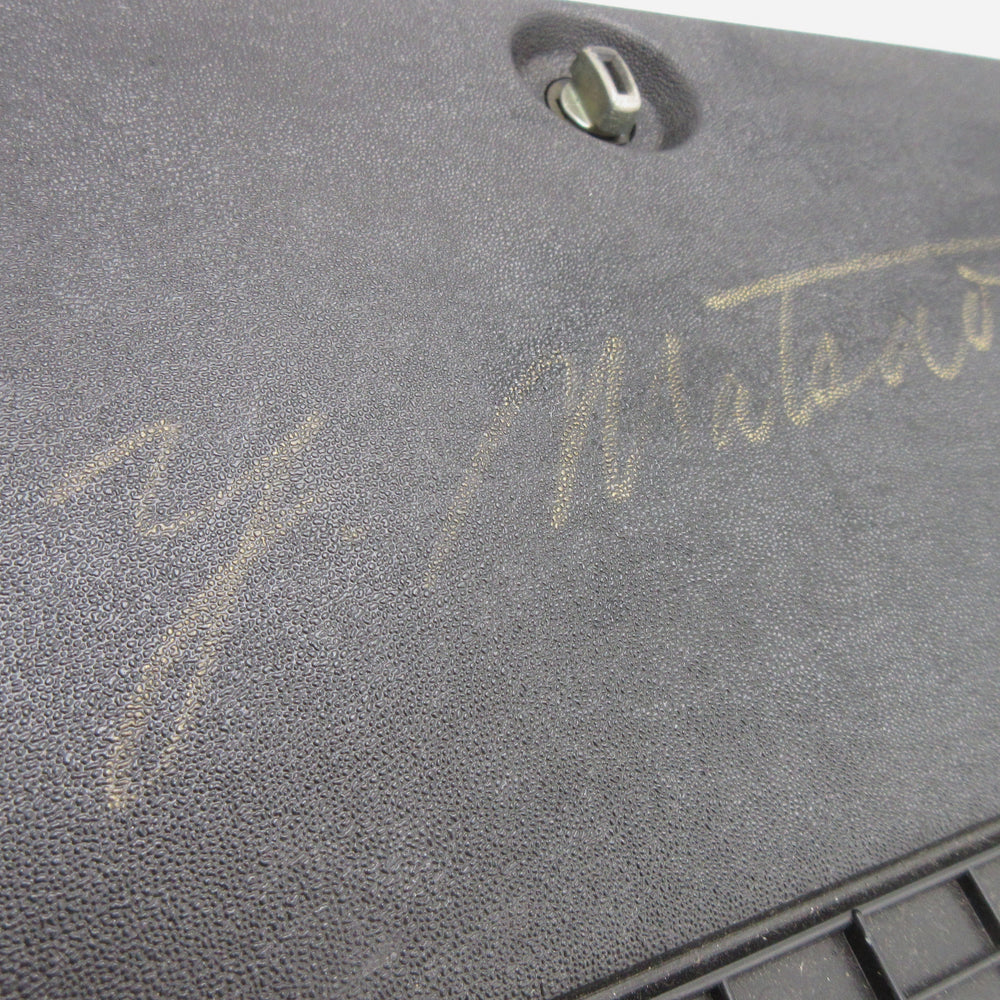 Datsun 260Z 280Z Glove Box  Lid Without Knob Cover with Autograph of 240Z Design Lead, Yoshihiko Matsuo