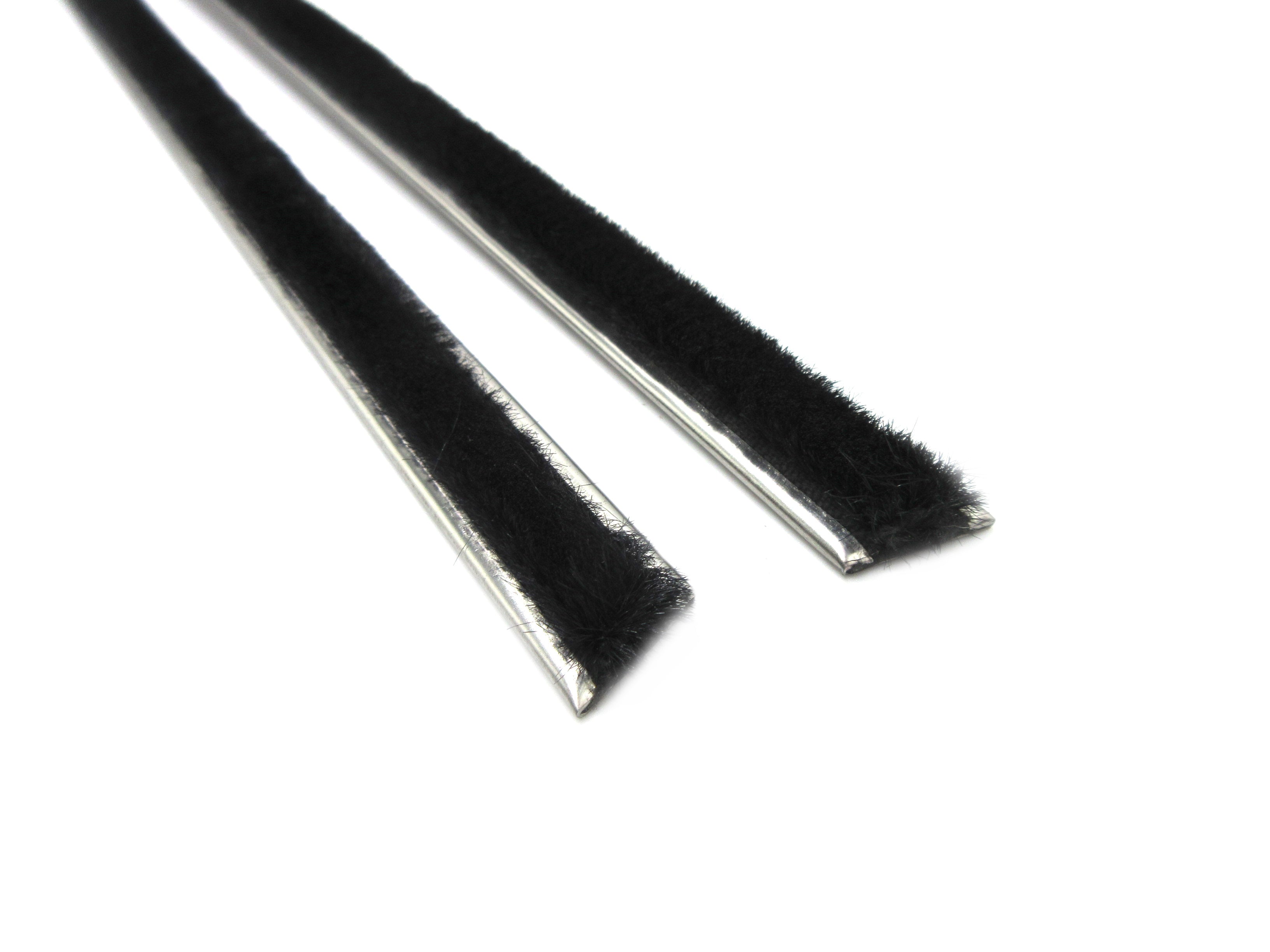 Door Window Fuzzy Molding Set for Datsun 240Z Genuine Nissan NOS