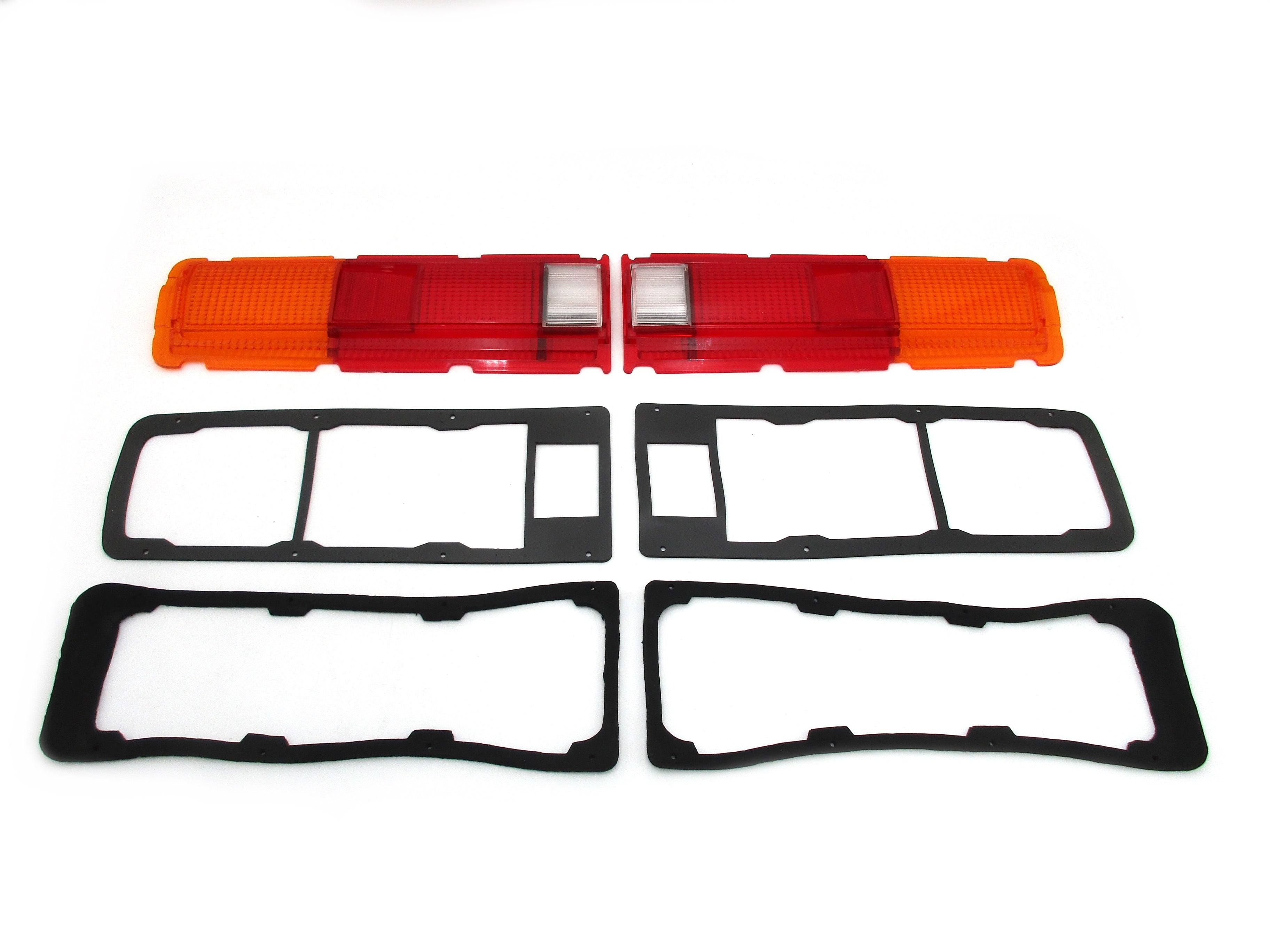 SALE-490: Datsun 510 JDM / Euro Tail Lamp Lens Set Genuine Nissan