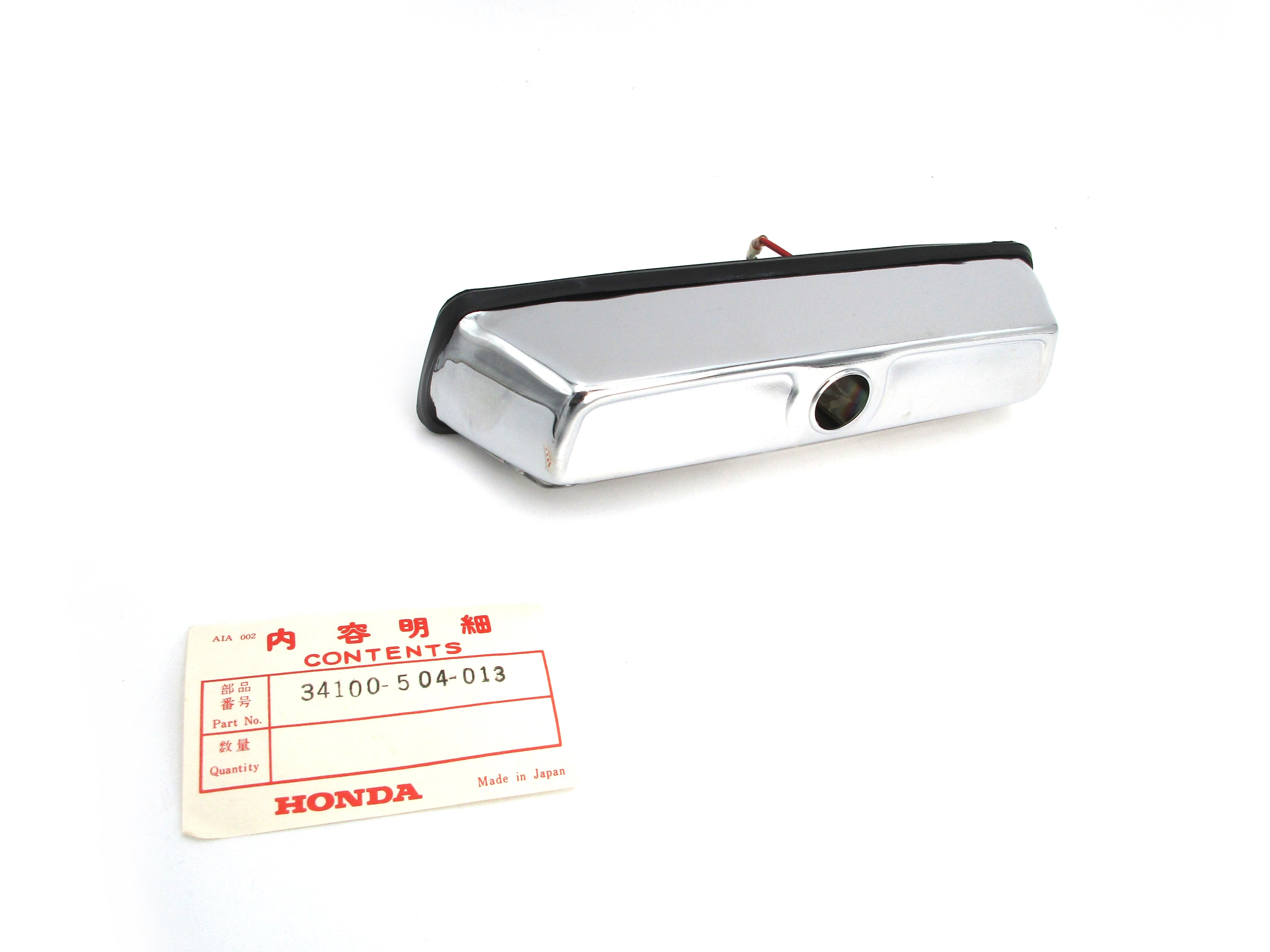 SALE-H92: License Plate Lamp Assembly NOS Honda S600 S800 Genuine