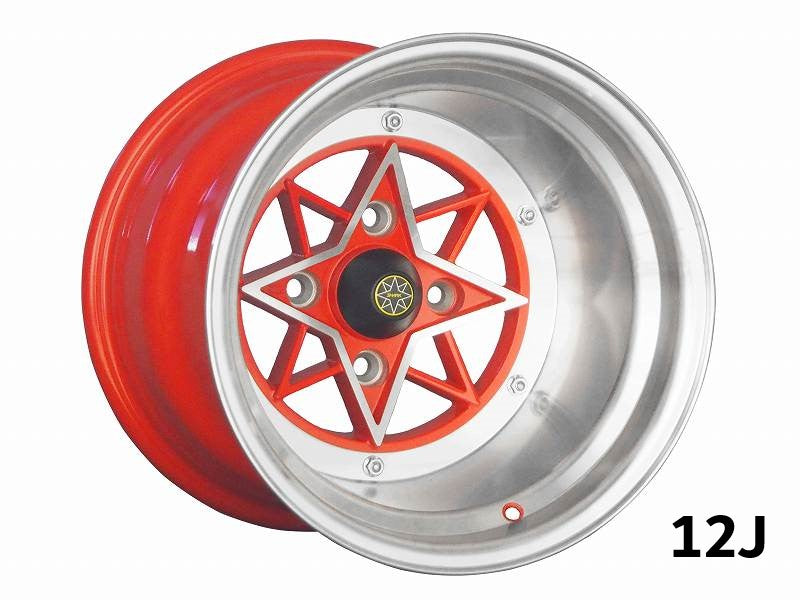 LAST PAIR of 14x12 SSR RED Star Shark Wheels ON CLEARANCE! (See description for information)