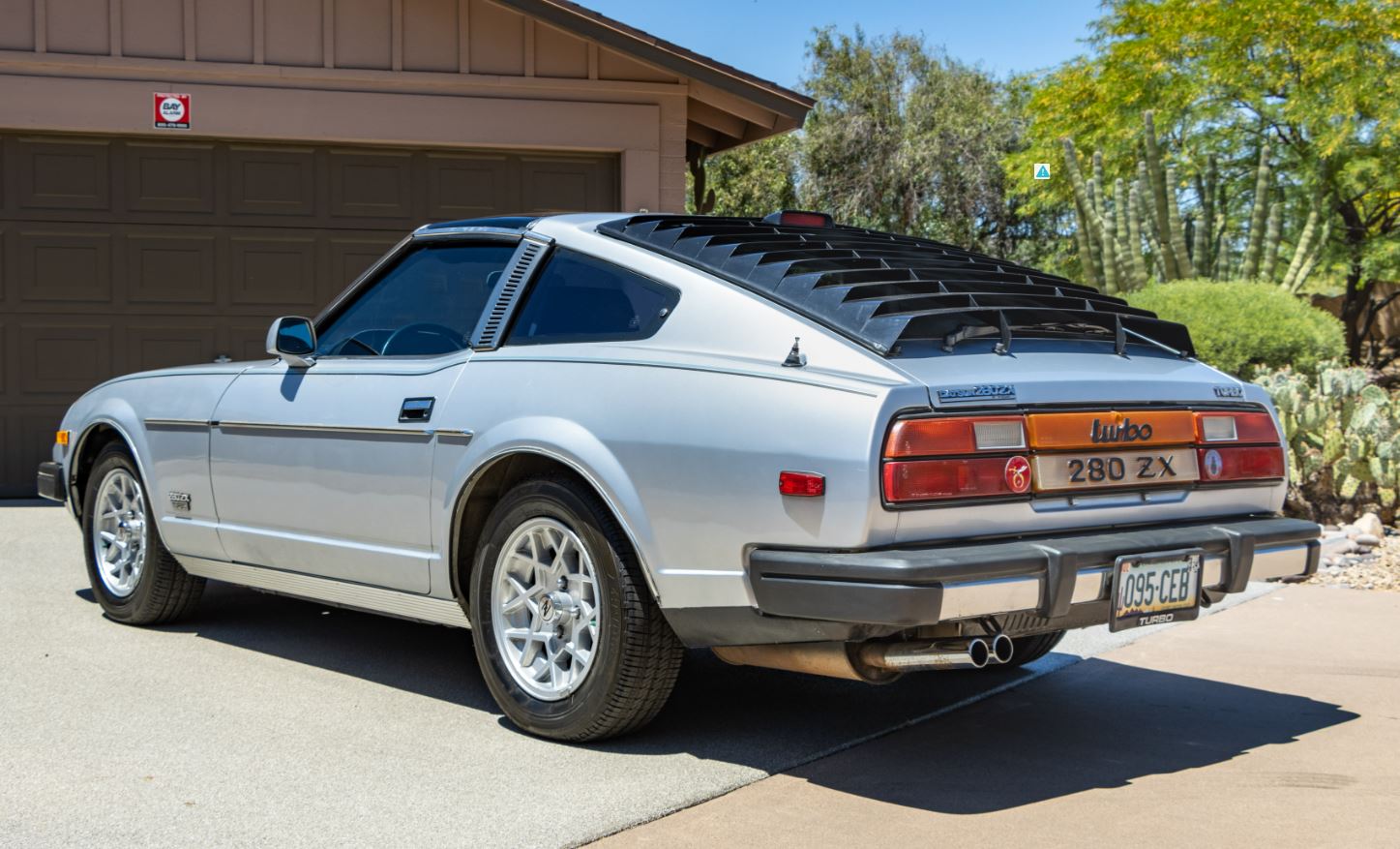 SALE-513: Vintage Aluminum Center Cap Set for 1981 Datsun 280ZX