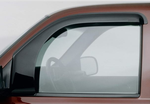 Side Window Bubble Vent Guard Set Smoke for Nissan Pickup Trucks from ...