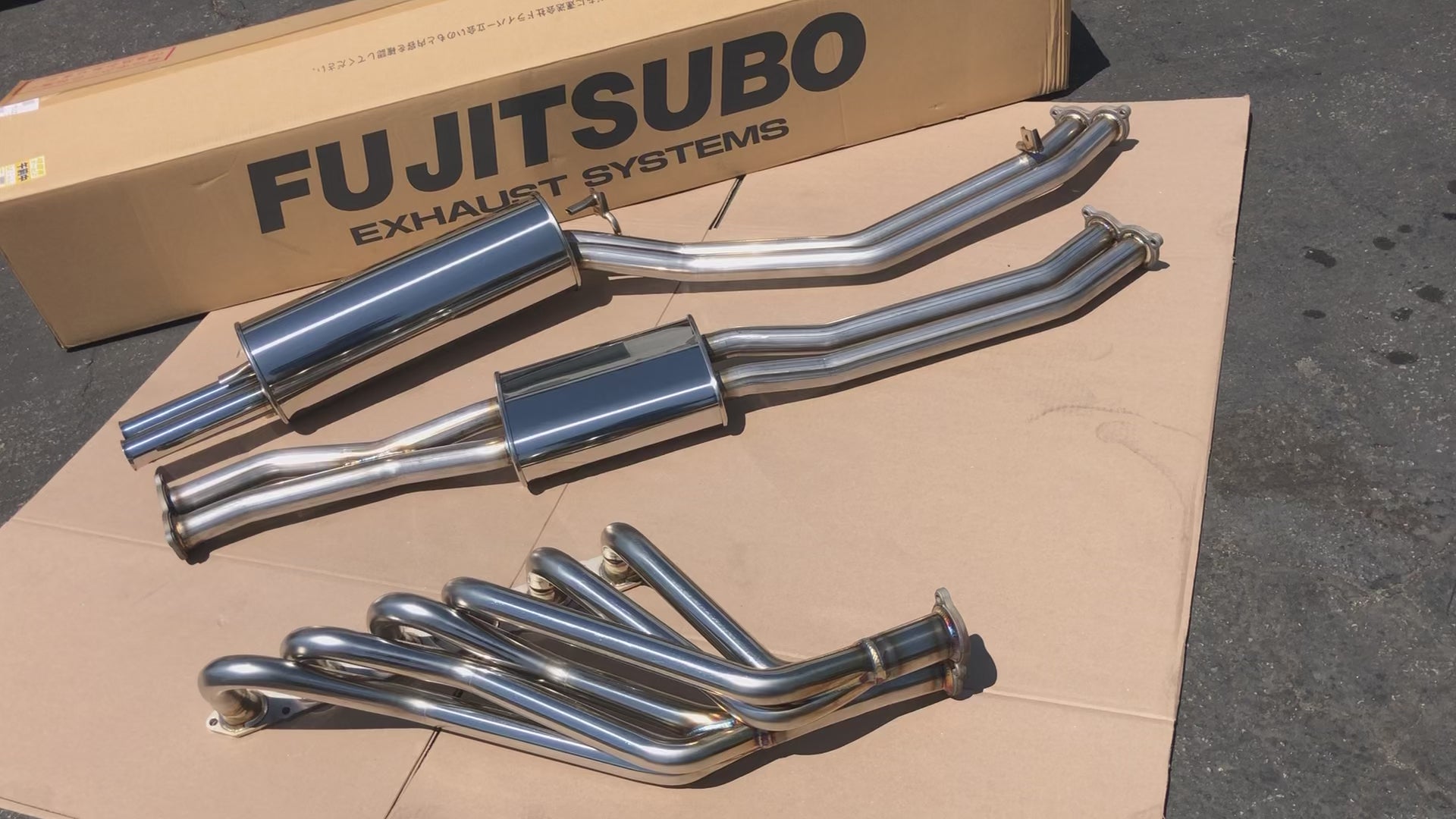 Exclusive! Fujitsubo Exhaust x JDM-CAR-PARTS: EPU Stainless