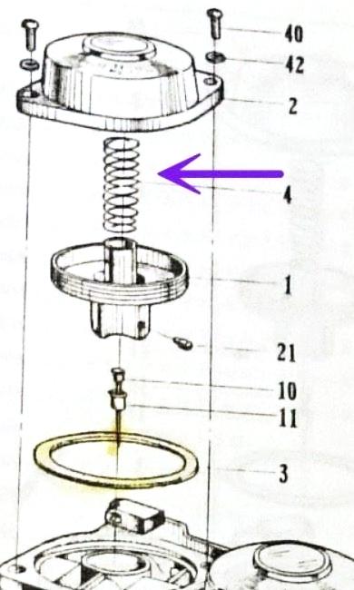 Carburetor Piston Spring set for Honda S600 Late / S800