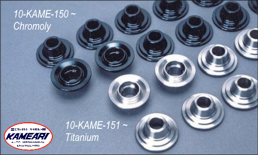 
                      
                        Kameari Lightweight Valve Retainer Set for Nissan L4 Engine
                      
                    