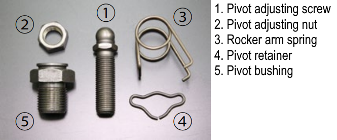 Rocker Arm Pivot Parts for Nissan L Engine Head