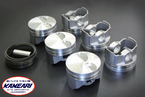 
                      
                        Kameari 2.7L Forged Racing Piston Kit for Nissan L20 6-Cylinder for JDM Fairlady Z / Skyline
                      
                    