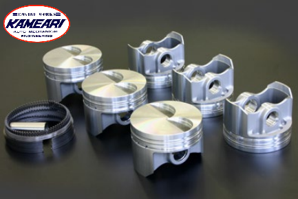 Kameari Forged Street Piston Kit for Nissan L28 bored to 3.0L