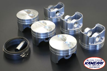 Kameari Forged Street Piston Kit for L28 bored up to 3.1L Using L20 (6 Cylinder) Rods