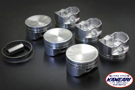 Kameari 89mm Forged Turbo Piston Kit for L30~L31 Using Nissan Rods