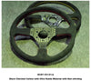 Number 7 Dry Carbon Fiber Steering Wheel V1 (Checkered Pattern)